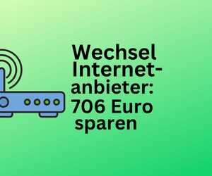Wandel des Internetanbieters: Tempo verzweifachen und 706 Euro sparen