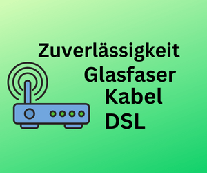 Glasfaser, DSL oder Kabel: Dieser Internetanschluss ist am unbeständigsten