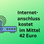 Internetzugang kostet im Schnitt pro Haushalt 42 Euro